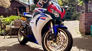 HONDA CBR 1000RR HRC FIREBLADE with AUSTIN RACING Exhaust Sound (Detailed Review, Brutal Sound)