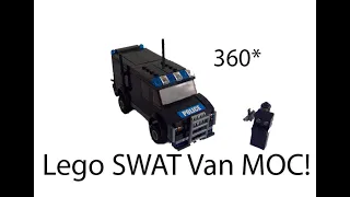 Lego SWAT Van MOC | Brickgola Bricks | 2020