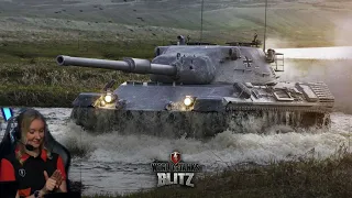 WoT Blitz - WG что-то умеет! Статист на работе. Tortik тащит