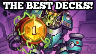 The FIVE BEST DECKS to get LEGEND in Standard and Wild since the nerfs!