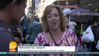 New Yorkers Not Optimistic About The Presidential Debate | Good Morning Britain