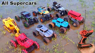 Best All Supercars Collection Video | Remote Control Rock Crawler and Mini Off Road Car Testing 🔥|