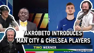 Akrobeto Introduces Man City & Chelsea Players REACTION!! | OFFICE BLOKES REACT!!