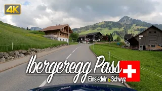 Driving the Ibergeregg Mountain Pass from Einsiedeln to Schwyz - Scenic Drive Switzerland🇨🇭