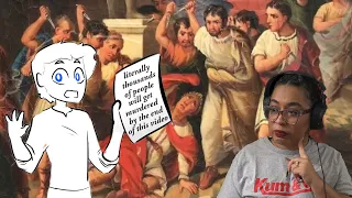 Rome's FIRST Assassination | Overly Sarcastic Productions REACTION