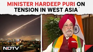 Iran Israel Latest News | Minister Hardeep Puri: "Tension In West Asia Might Impact Fuel Prices"