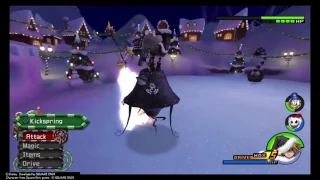 KINGDOM HEARTS 2 HD - The experiment boss fight (Critical mode)