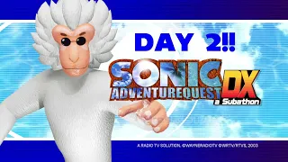 Sonic AdventureQuest DX SUBATHON - Day 2 (WAYNERADIOTV)