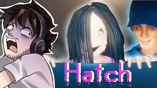 THE HORROR GAME THAT MADE ME P!SS MY PANTS | HATCH (ENDING)