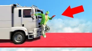 EXTREME MEGA TRUCK DEATHRUN! (GTA 5 Funny Moments)