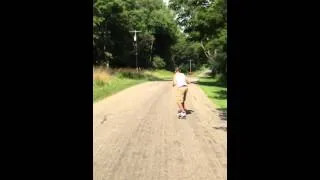 Clue's longboard death wobble