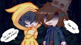 ❀Six wants a cuddle from mono❀[Short] [Gacha Club] [Cringe][Little Nightmare]