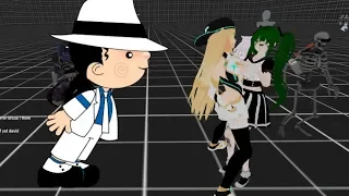 Michael Jackson ( REMIX ) - VRChat Full Body Tracking Dancing