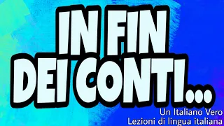 IL CONTO, I CONTI: tante espressioni. Quante? HO PERSO IL CONTO! | UIV Lezioni di lingua italiana 🇮🇹