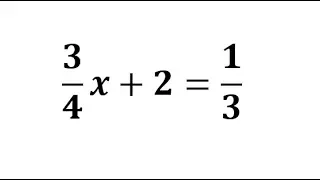 Ecuaciones Lineales Con Fracciones Ej 2