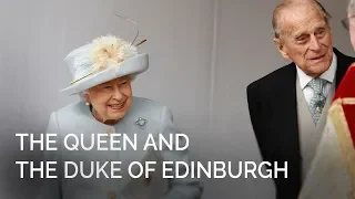 The Royal Wedding: The Queen and The Duke of Edinburgh arrive