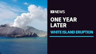 NZ White Island volcano eruption anniversary hears messages of condolence for 22 killed | ABC News