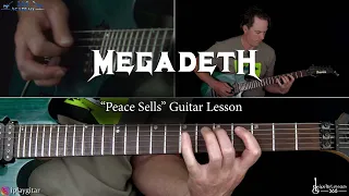 Peace Sells Guitar Lesson - Megadeth