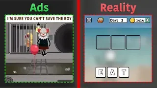 Mobile Game Ads Vs. Reality