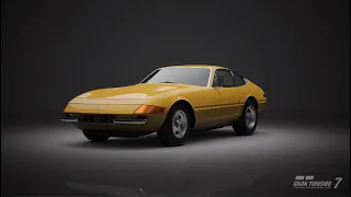 Gran Turismo 7: Bought the Ferrari 365 GTB4 '71