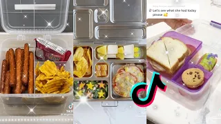 back to school lunch ideas tiktok compilation 🍊🍋