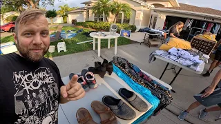 We made thousands of dollars at this community garage sale!