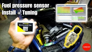 Turbo M50 E36 | Fuel pressure sensor install | ECUMaster Tuning