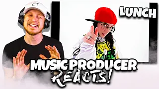 Music Producer Reacts to Billie Eilish - LUNCH 🤯