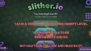 Proving the slither.io secret creepy level is fake