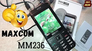 Обзор телефона Maxcom MM236 из интернет-магазина ROZETKA