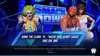 WWE Smackdown| Doink The Clown vs Randy Savage WWE2K24