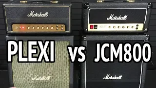 MARSHALL JCM800 vs PLEXI - New STUDIO CLASSIC vs. STUDIO VINTAGE