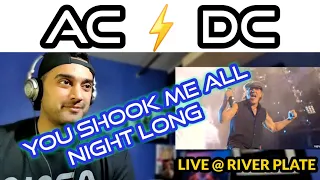 AC/DC - You Shook Me All Night Long (Live At River Plate) | FIRST TIME REACTION