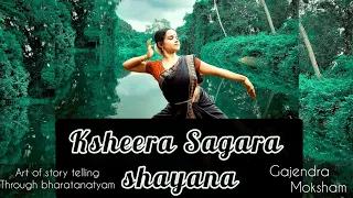 Ksheera Sagara shayana|Art of story telling through bharatanatyam|Episode 1 | Keerthana Vaidyanathan