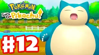 Pokemon Let's Go Pikachu and Eevee - Gameplay Walkthrough Part 12 - Wake Up Snorlax!