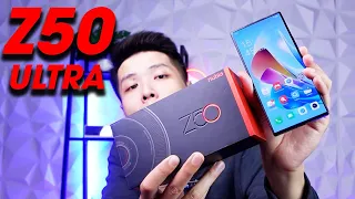 Nubia Z50 Ultra giá 16 củ - camera selfie tàng hình, thiết kế đỉnh!