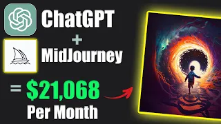 How To Make PASSIVE INCOME Using ChatGPT & MidJourney AI?