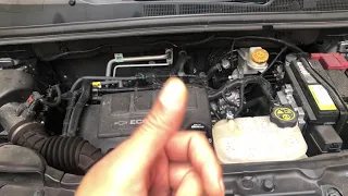 Chevrolet Trax - Coolant reservoir