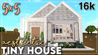 Bloxburg: 5×5 Tiny House | NO GAMEPASS | Small Mini Budget Aesthetic Cheap Home Speed Build + Tour