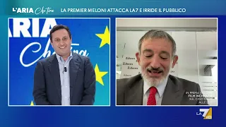 Senaldi: "Al posto della Meloni andrei a LA7 ma non è presenzialista"