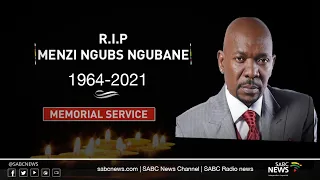 Menzi Ngubs Ngubane Memorial Service