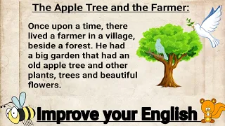 short English story | moral story | short story | The apple tree and the farmer