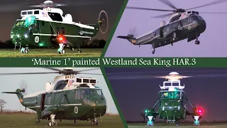 Privately owned 'Marine 1' helicopter! | Westland Sea King HAR.3