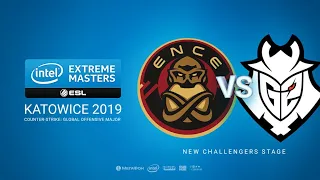ENCE vs G2 - IEM Season XIII - Katowice Major 2019 - map1 - de_dust2 [CrystalMay & SSW]