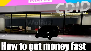 How to get money FAST in Car Driving Indonesia! | ROBLOX Gameplay