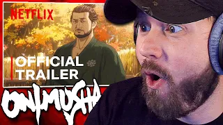 Onimusha Official Trailer REACTION | Netflix Anime