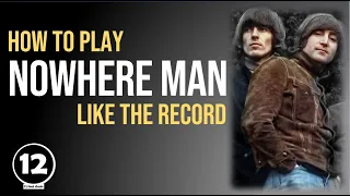 Nowhere Man - The Beatles | Guitar Lesson