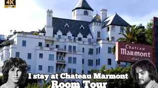 I stay at Chateau Marmont, West Hollywood...#visitwesthollywood #losangeles #luxuryhotel #roomtour