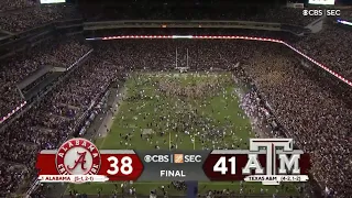 One of the biggest UPSETS in CFB History! 💯 Alabama vs. Texas A&M Highlights