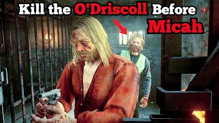 Something Strange Will Happen if You Kill the O'Driscoll before Micah - RDR2
